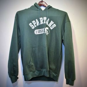 Michigan State MSU Spartans Hoodie Sweatshirt L